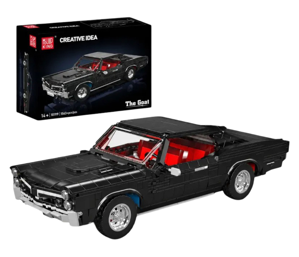 Mould King Klocki konstrukcyjne Klasyczny muscle car GTO 1563 el. - 1551595 - zdjęcie